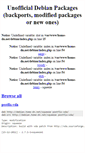 Mobile Screenshot of debian.home-dn.net