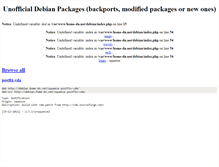 Tablet Screenshot of debian.home-dn.net